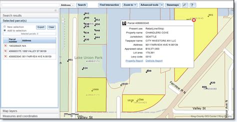 You can also access property value information, reports and forms online or by phone. . King county parcel viewer